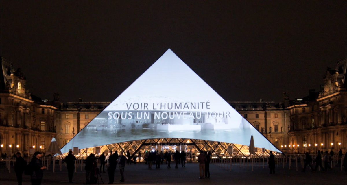 Carte de vœux 2018 du musée du Louvre