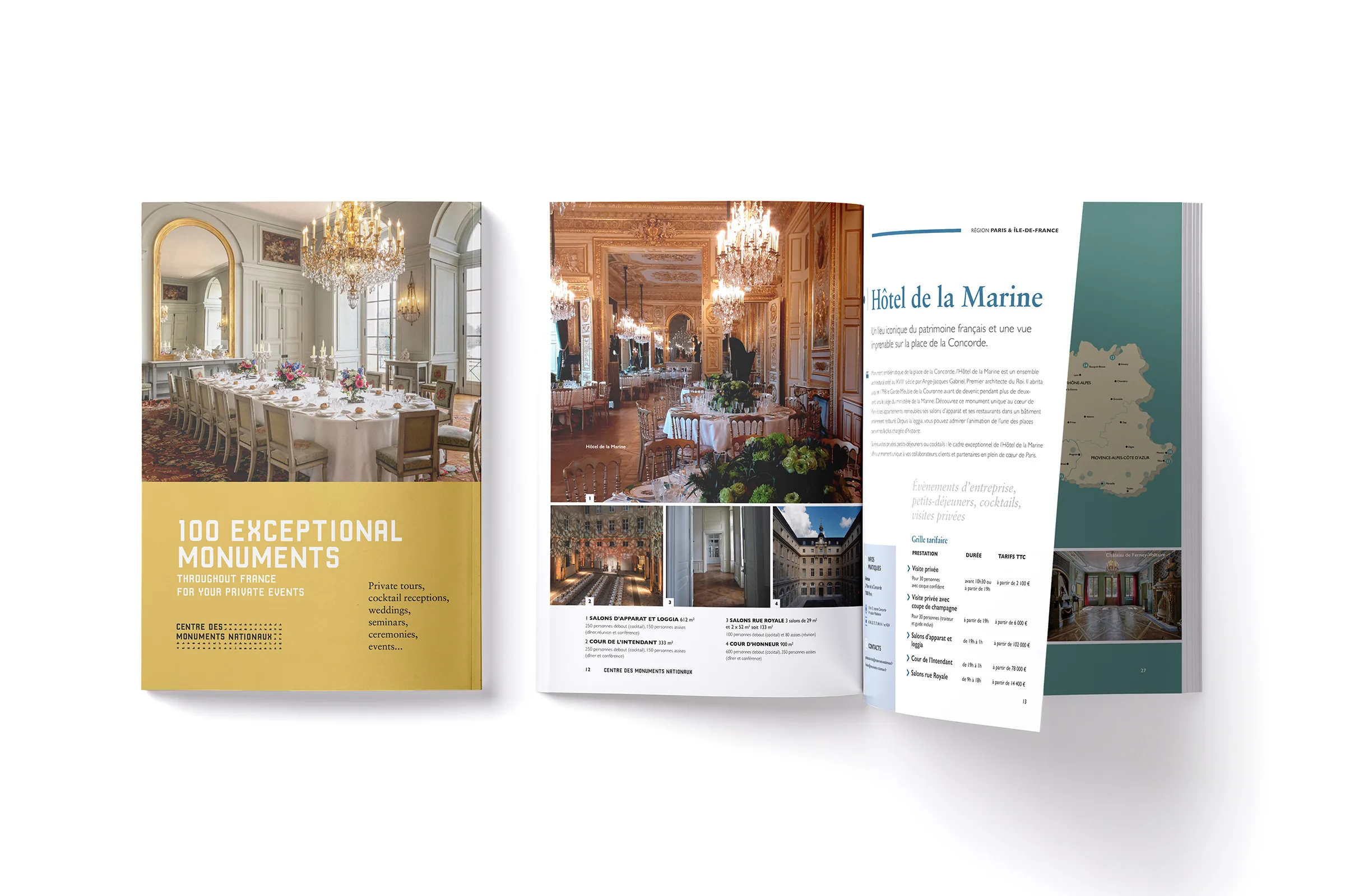 Centre des monuments nationaux - Direction artistique print